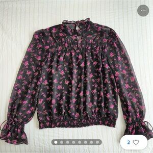Express floral print top